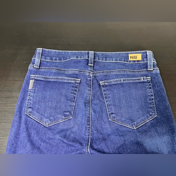 Paige Verdugo Ankle Mid Rise Denim Skinny Jeans Sz 28 - Picture 4 of 6